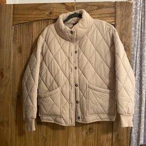 Ladies Wild Fable Quilted Coat size L